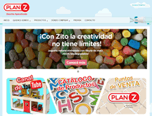 Tablet Screenshot of plan-z.com.ar